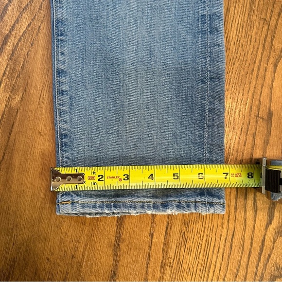 AGOLDE Isabel Slim Fit Boyfriend Dreamer Jeans Distressed Denim Size 25 - Picture 7 of 14